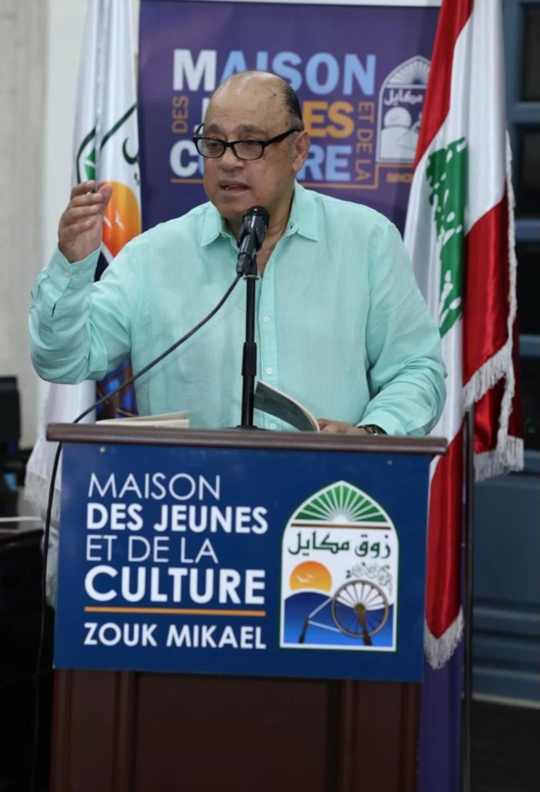 توقيع رواية د. جوزف عساف "قمح وثلج ونار" في احتفالية ثقافية | الكتائب