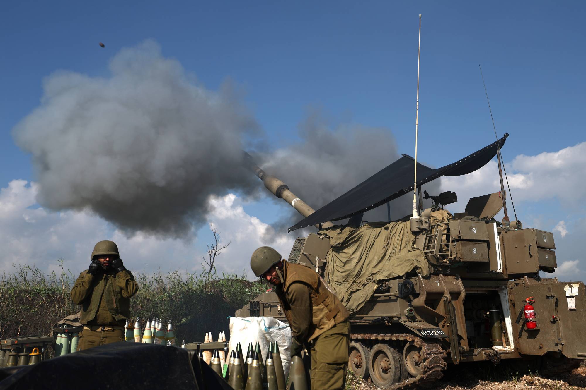 Israeli Army Says Hezbollah Fired About 80 Projectiles At Israel On ...