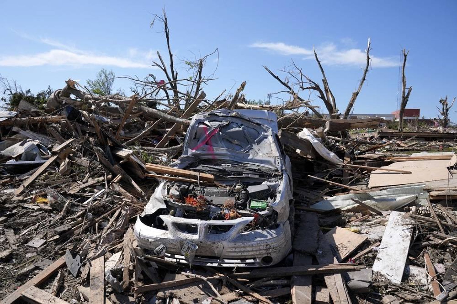 Tornado Overturns Trucks, Damages Homes as Texas and Oklahoma Residents ...
