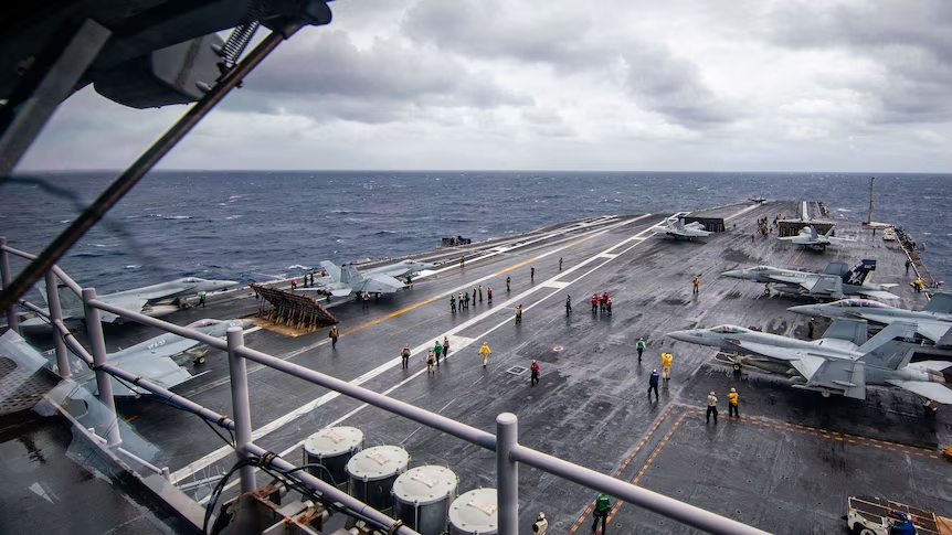 U.S. Deploys Its Largest Aircraft Carrier to Middle East in Latest Pressure on Iran