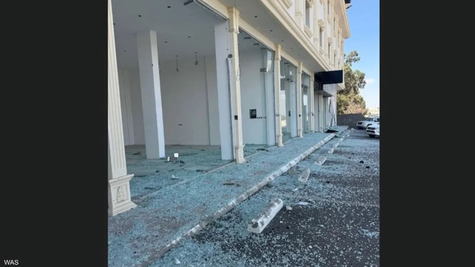Saudi Arabia.. Two people injured by falling missile fragments