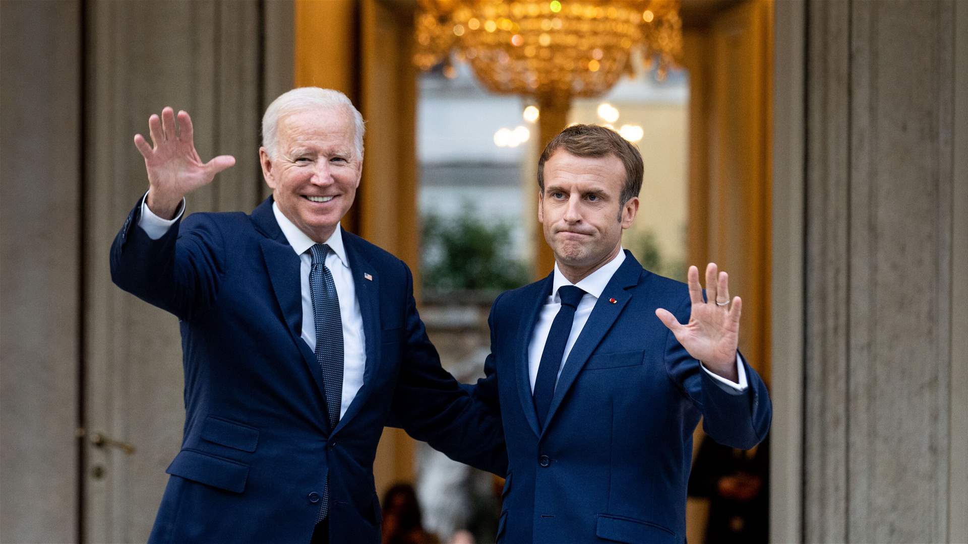 Macron, Biden Share Willingness to Engage China to End War in Ukraine ...