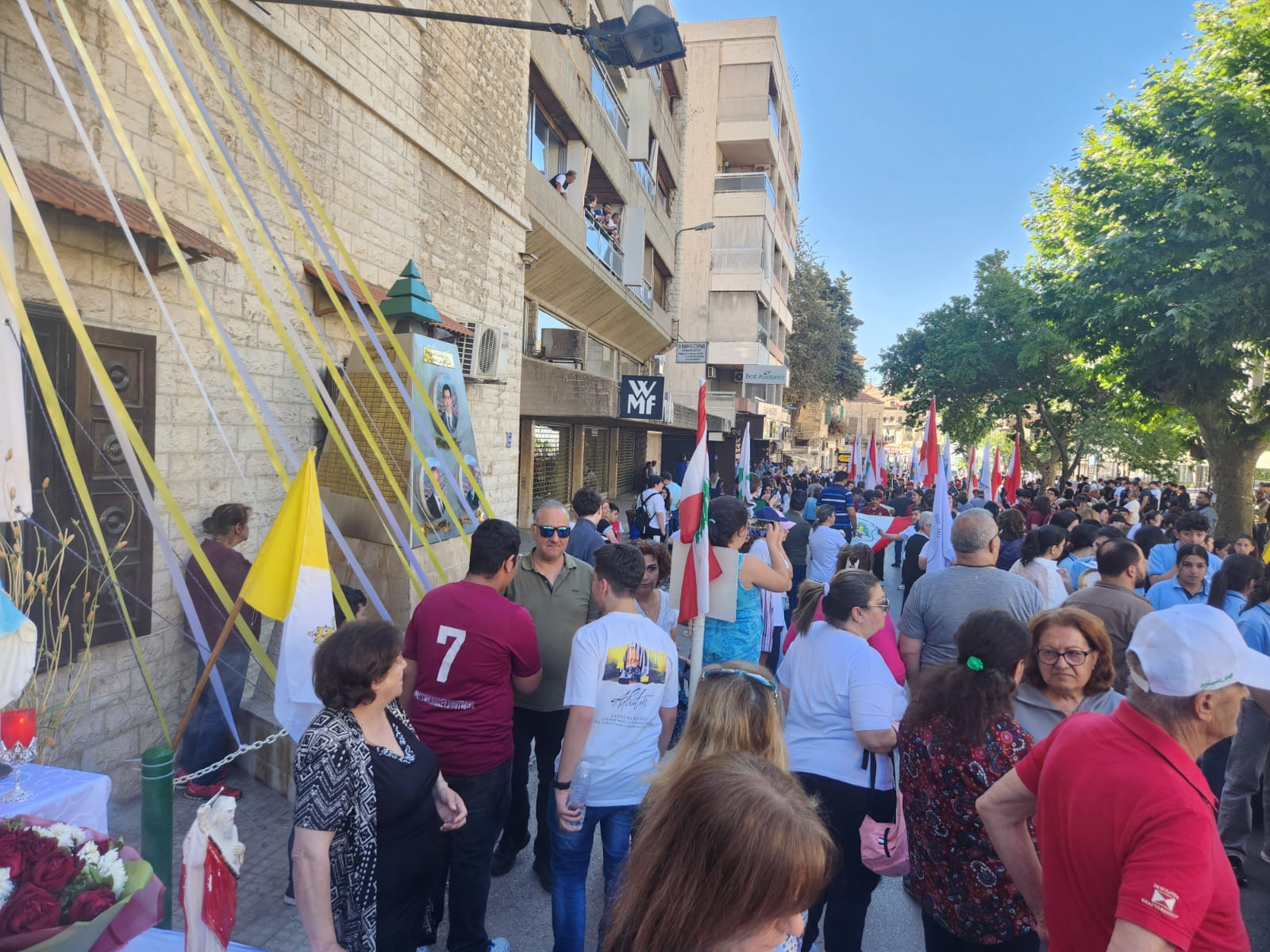 Kataeb Zahla joins Corpus Christi event