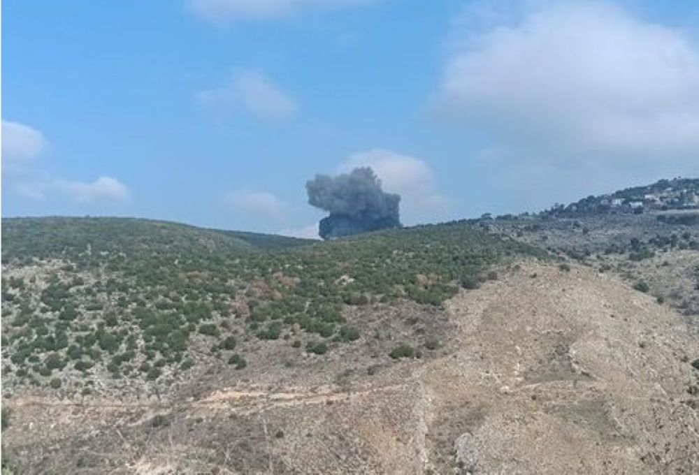 بالفيديو- غارات اسرائيلية على مجمع تدريبات وتأهيل استخدمته وحدة قوة الرضوان في حزب الله