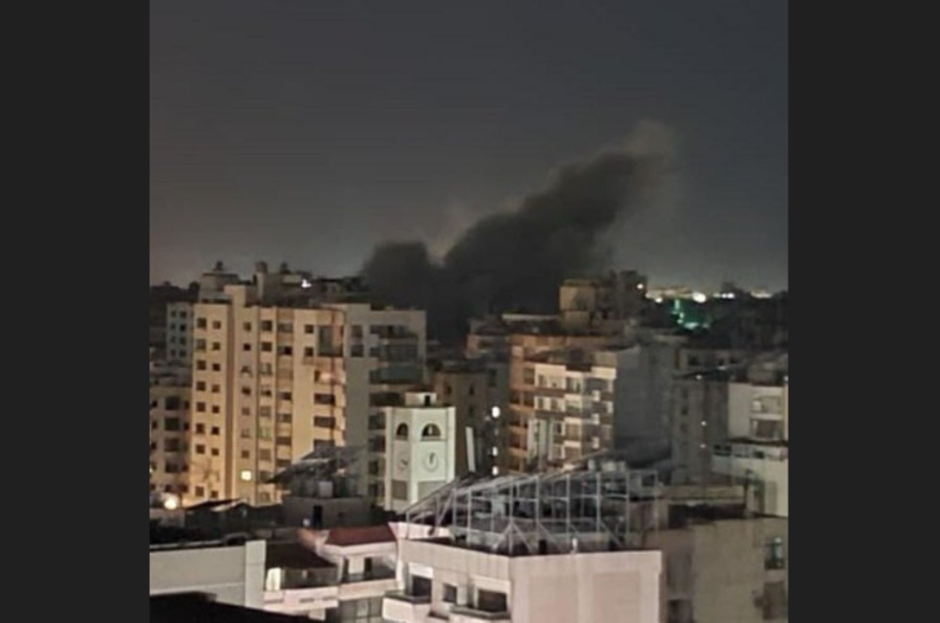 بالفيديو - بعد 3 أيام من الهدوء الحذر... غارات تستهدف الضاحية