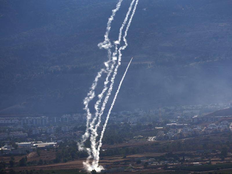 Hezbollah Fires 200 Rockets Into Israel After Commander Killed | Kataeb