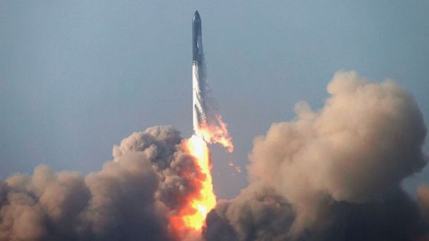 SpaceX Achieves Liftoff in Starship Test But Explosion Ends Flight ...