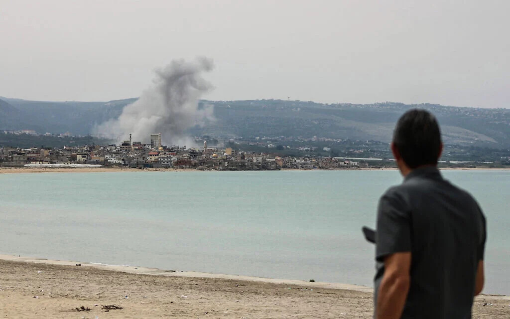 Israel Intensifies Strikes Across Southern Lebanon and Western Bekaa as Evacuation Orders Continue