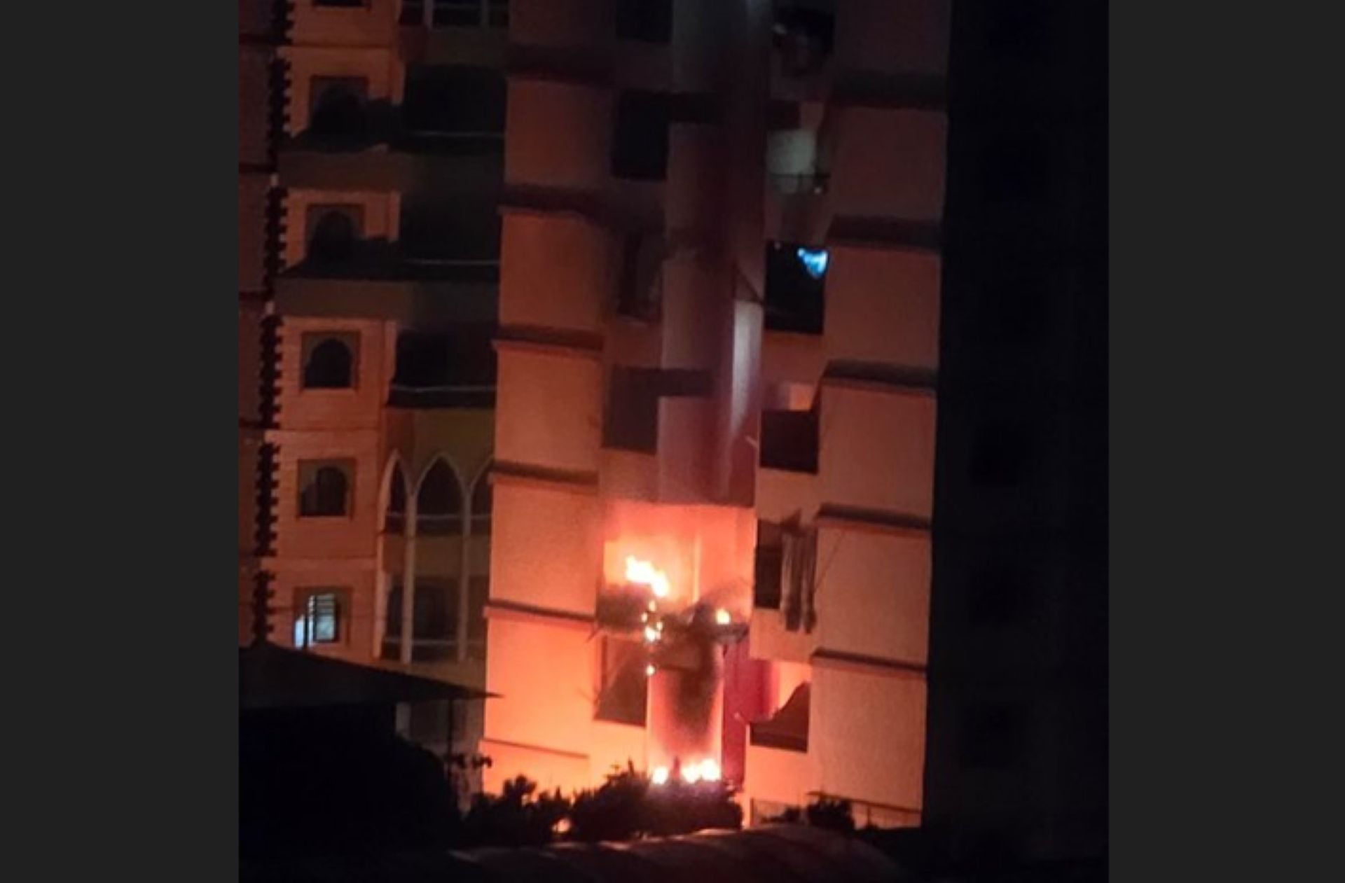 بالفيديو والصورة- استهداف شقة في مخيم البداوي - طرابلس