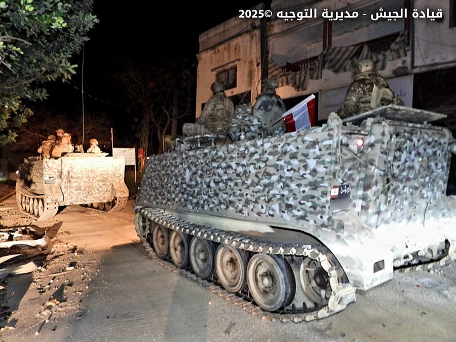 بعدما لقيت زيارة لاريجاني حتفها على طريق بعبدا – السراي...الجيش يتوسع جنوبًا ويتقدم في خطة "حصر السلاح"