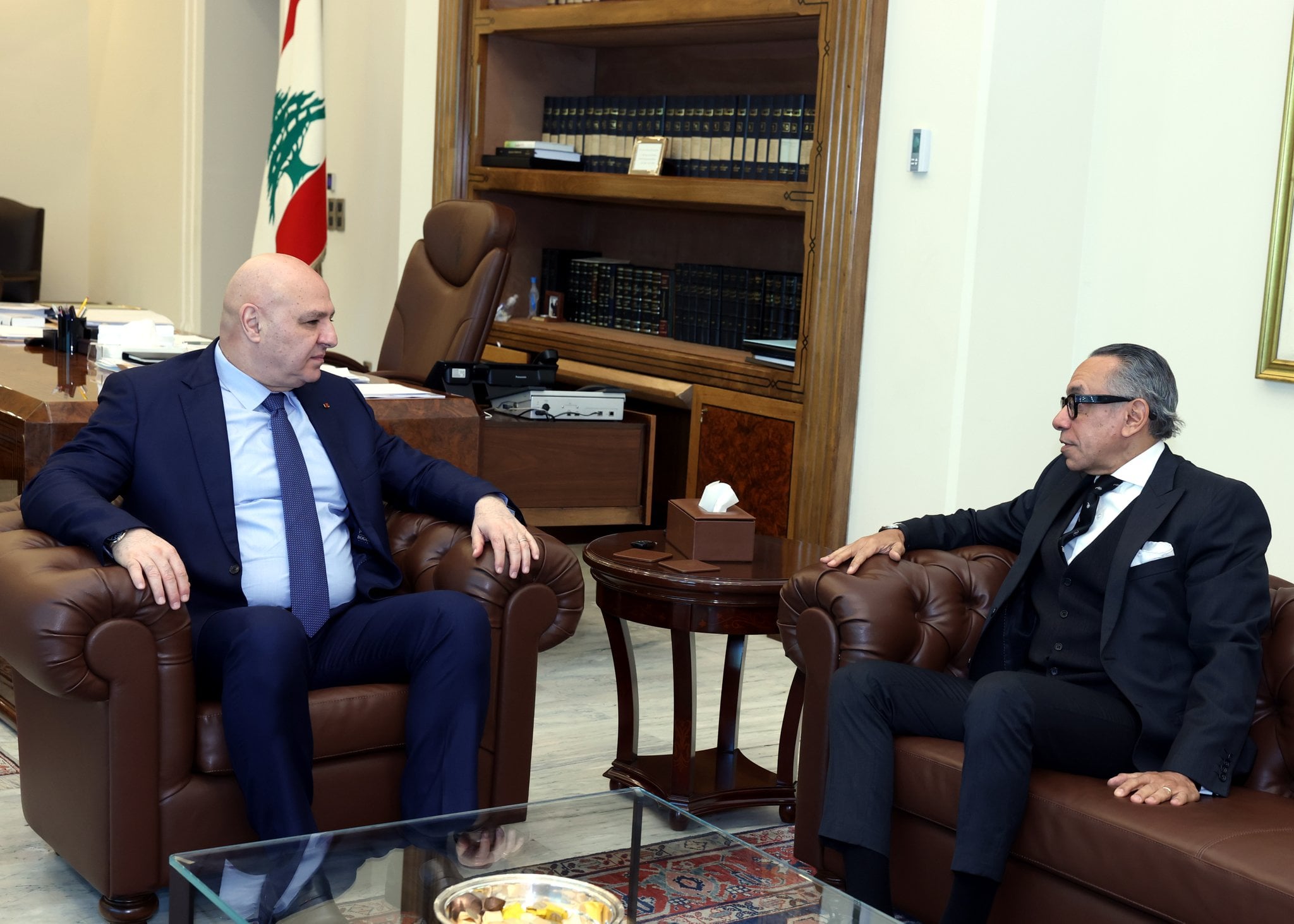 الرئيس عون التقى السفير المصري... موسى: هناك بوادر جيدة ولو ان الطريق لا يزال طويلاً