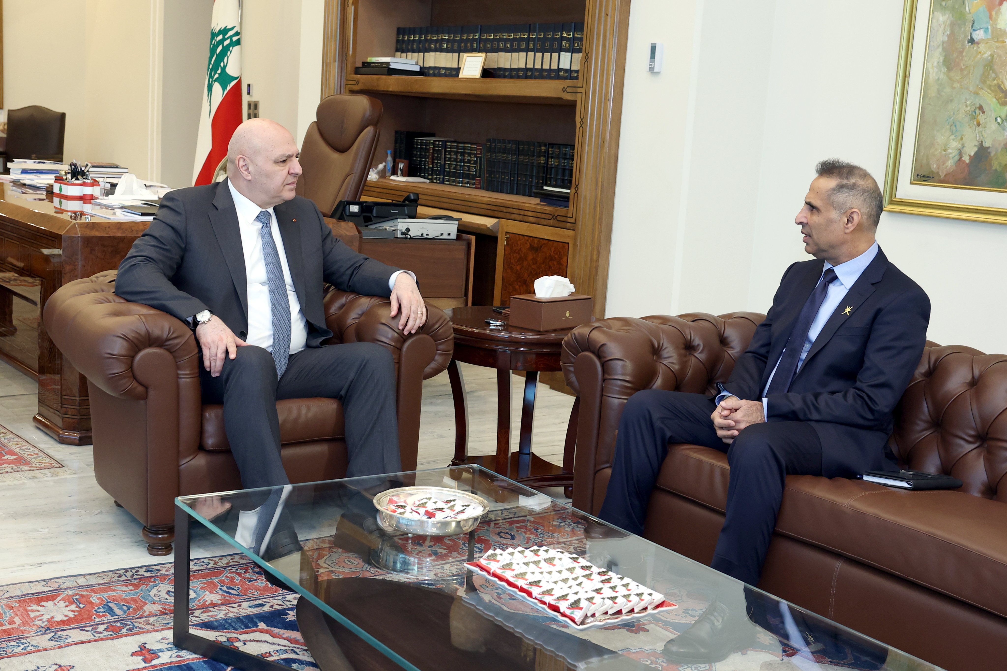 عون واصل لقاءاته الدبلوماسية لشرح موقف لبنان من الاعتداءات الإسرائيلية وقرارات مجلس الوزراء الأخيرة