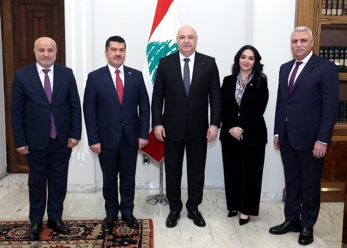 توقيع مرسوم عقد استثنائي لمجلس النواب... الرئيس عون يستقبل الموفد الخاص العراقي وتأكيد على استمرار الدعم للبنان وتأمين ما يحتاج اليه من مساعدات