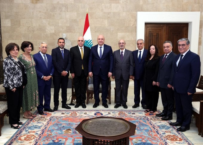 عون أمام وفد من نقابة المحررين: الدعوة إلى حوار قبل الانتخابات بمثابة "حوار طرشان" ولبنان بانتظار ردّ إسرائيل على خيار التفاوض