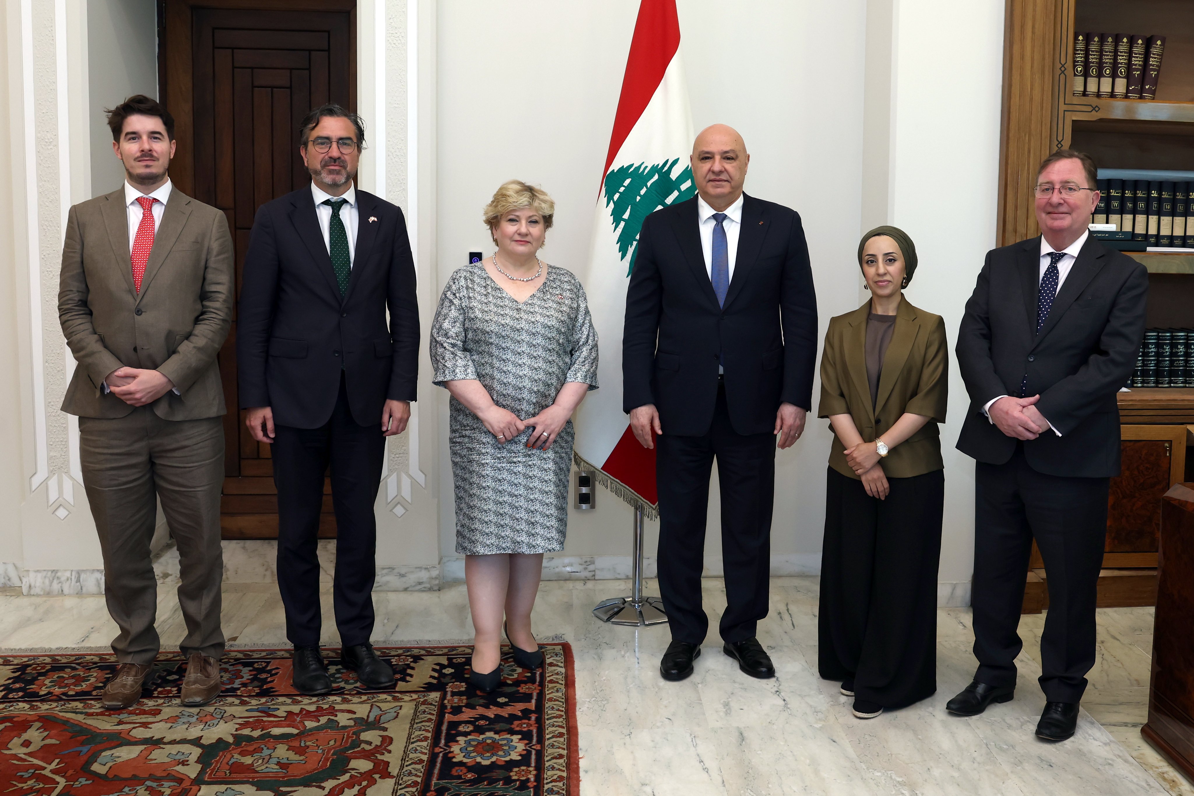 عون مستقبلاً وفداً برلمانياً بريطانياً: التفاوض في واشنطن مستمر ومنفصل عما صدر عن اجتماعات سويسرا