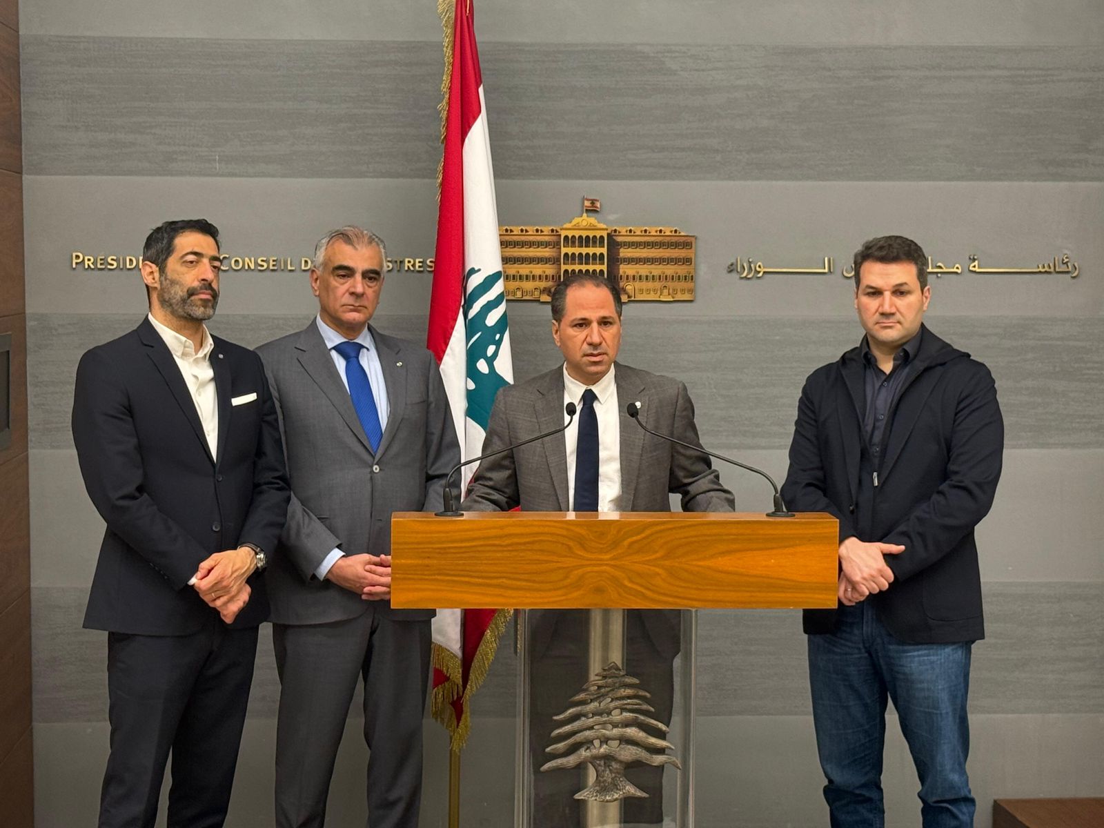 الجميّل من السراي: أي مفاوضات تكون الدولة اللبنانية غائبة عنها لا تعنينا وما يهمنا هو ما سيحصل في واشنطن الاسبوع المقبل