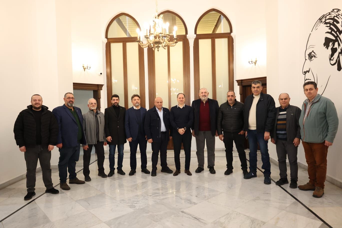 رئيس الكتائب استقبل رابطة مخاتير المتن الشمالي والبحث تناول شؤون المتن وسبل تعزيز العمل البلدي والخدماتي