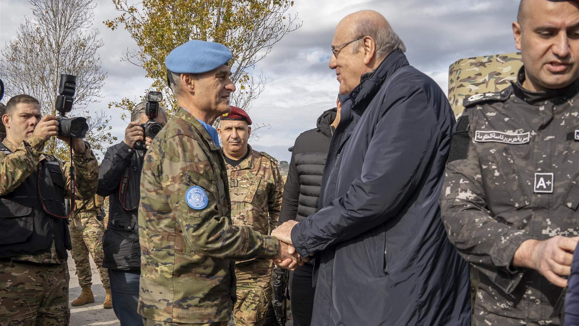 UNIFIL Chief Meets Lebanese Prime Minister in South Lebanon, Urges Full Implementation of UNSC Resolution 1701