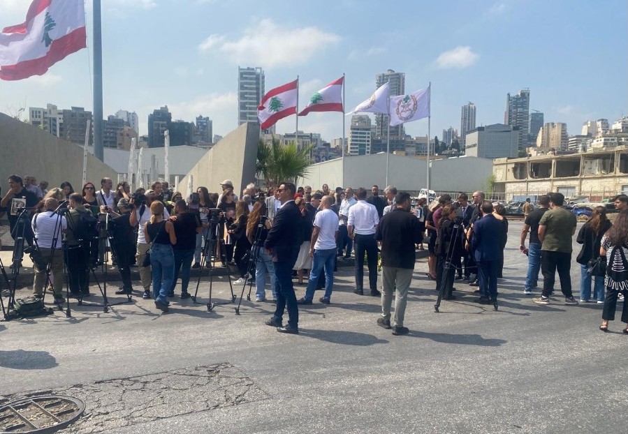 مسيرتان في ذكرى تفجير المرفأ..."وفيق صفا مجرم ومكانه الحبس ولا نشك في نيتي الرئيسين عون وسلام"